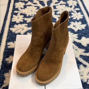 Dolce Vita Caster H2O Suede Heeled Boots